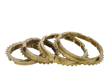 Gear box elements, synchronizing rings