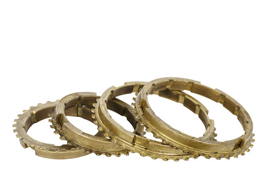 Gear box elements, synchronizing rings