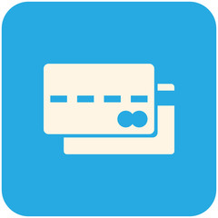 Fototapeta premium Credit card icon