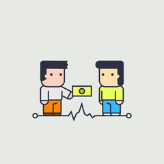 character in the currency exchange