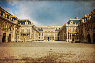 Fototapeta na wymiar Versailles Castle, Paris, France