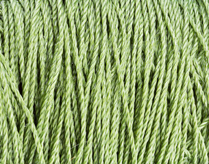 green nylon Rope texture pattern