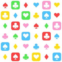 card suit background