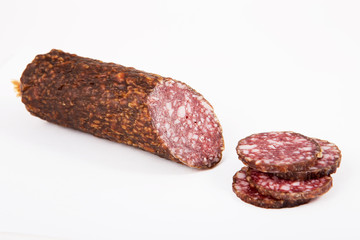 sliced salami