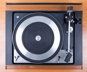 Vintage  turntable vinyl record player