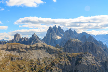 Fototapeta na wymiar Typical mountain landscape