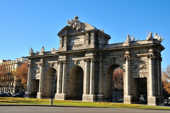 Puerta de Alcala Madrid España