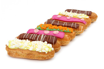 Eclairs au chocolat et autres parfums 