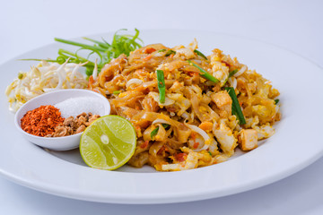 Thailand Thailand fried foods popular with foreigners on the whi