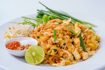 Thailand Thailand fried foods popular with foreigners on the whi