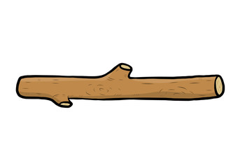 small wooden log