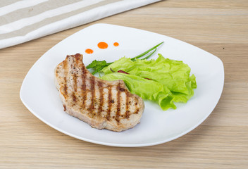 Grilled t-bone steak