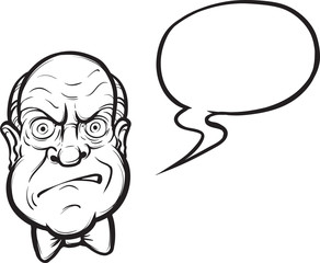 angry boss face