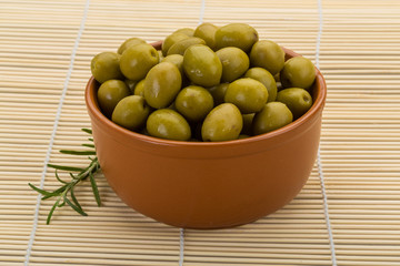 Green olives