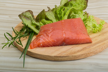 Salmon fillet