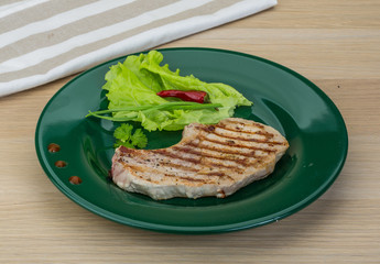 Grilled t-bone steak