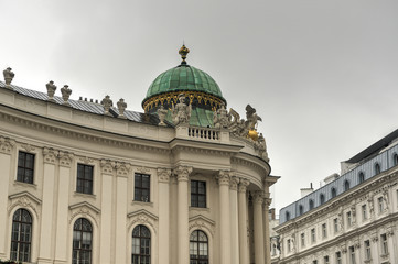 Fototapeta na wymiar Hofburg Palace - Vienna, Austria