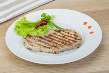 Grilled t-bone steak