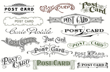 Vintage postcards set - 75249996