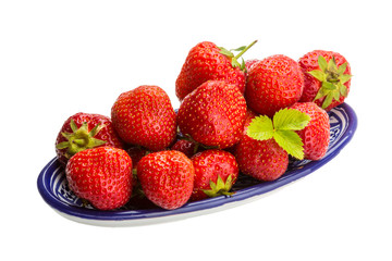 Strawberry in the bowl