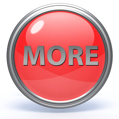 More circular icon on white background