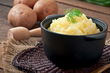 Fresh and flavorful mashed potatoes