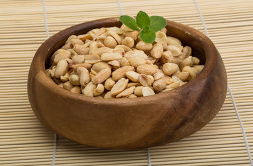 Peanut in the bowl