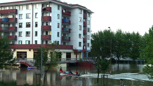 people transportation from flooded area
