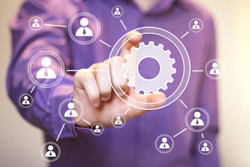 Button engineering business web sign communication