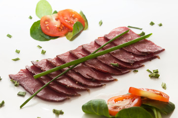 magret de canard fumé