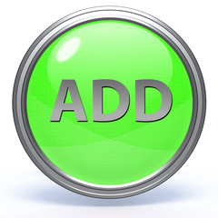 add circular icon on white background