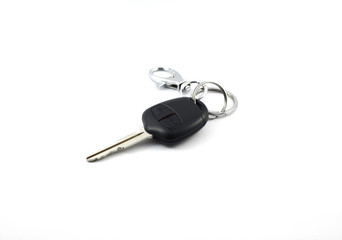 Car Keys on white background