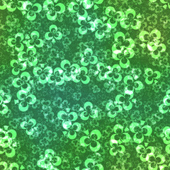 Neon shape symbols generated seamless texture