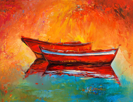 Red boats