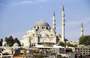 Fototapeta na wymiar Suleymaniye mosque Istanbul