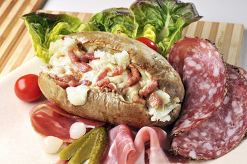 pomme de terre garnie