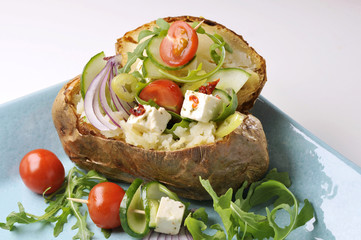pomme de terre garnie