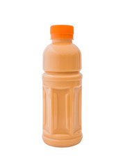bottle of ice milk tea