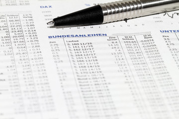 Obraz premium Bundesanleihen