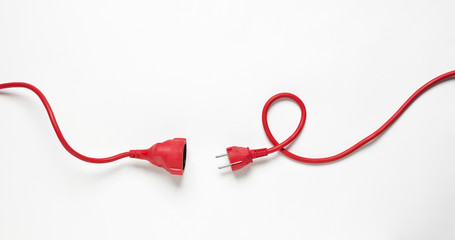 Red Power Cable