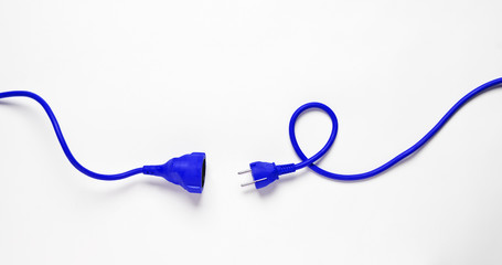 Blue Power Cable