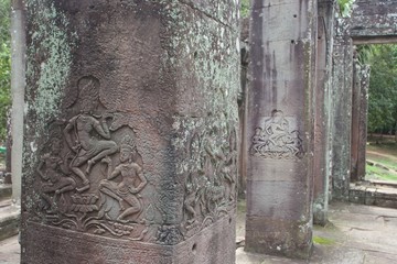 Carvings at Angkor Wat