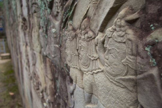 Carvings at Angkor Wat