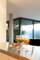 aperitif with pastries