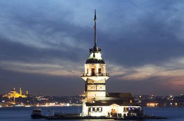 Maiden's tower istanbul Turkey