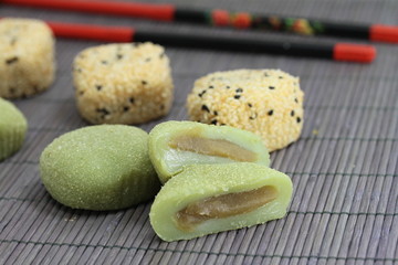 mochi au thé