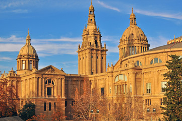 Obraz premium Museum of national art of Catalonia
