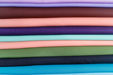 colorful Fabrics or clothes as a background