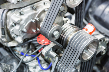Obraz premium Part of car engine