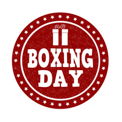 Boxing day stamp